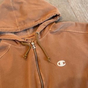 Rare cinched waist champion hoodie